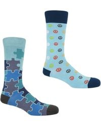 Peper Harow - Made in England - Peace Light & Jigsaw Socks Bundle - Lyst