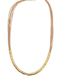 Nart Nature Making Art - The Rings Buriti Natural Fiber Necklace - Lyst