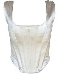 CREASE - Neutrals Astrid Corset - Lyst