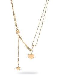 Ebru Jewelry - Stellar Love Statement Heart Necklace - Lyst