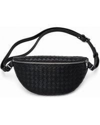 Mauritius - Woven Leather Crossbody Bag Parker - Lyst