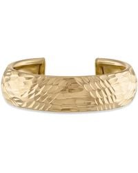 Zahav Jewelry - 14K Solid 4Mm Wide Diamond Cut Toe Ring - Lyst