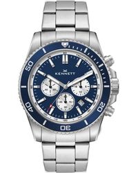 Kennett Watches & Accessories - Kennett Pacesetter Chronograph Watch With Solid Stainless Steel Strap - Lyst