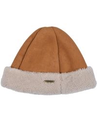Owen Barry - Sheepskin Beanie Brandy Cream Deane - Lyst