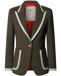 The Extreme Collection - Blazer With Contrast Piping Laurent - Lyst
