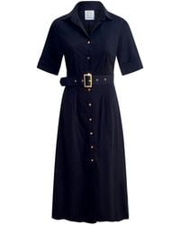 Why Mary - The Kate Midi Shirt Dress - Lyst