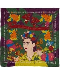 Lost Pattern - Los Amores De Frida Silk Pocket Square - Lyst