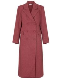 Lily and Lionel - Jakki Tailored Herringbone Print Coat - Lyst
