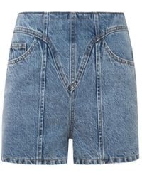 Cótier Denim - Soleil Shorts - Lyst