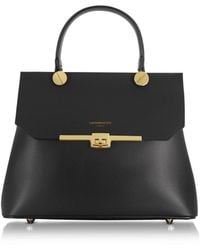 Le Parmentier - Atlanta Top Handle Satchel Bag W/Shoulder Strap - Lyst