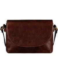Time Resistance - Leather Cross Body Bag For - Lyst