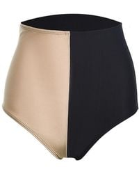 Paola Amador - Neutrals High Waist Stylist Bikini Bottom - Lyst