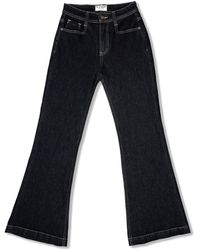 DU & BERRY - Du Contour Flare Jeans - Lyst