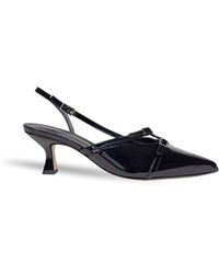 Widerry - Wide Fit Kitten Heels Katia Noire - Lyst