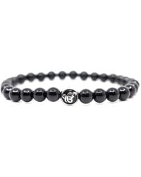 Shar Oke - Ik Onkar & Tourmaline Beaded Bracelet - Lyst