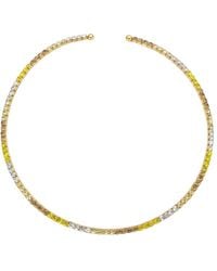 LÁTELITA London - Inner Light Choker Champagne - Lyst