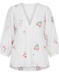 Adrift Clothing - Cairo Boho Blouse - Lyst