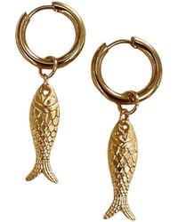 Sccollection - Corfu Fish Earrings - Lyst