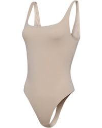 JIV ATHLETICS - Neutrals Sculpt Bodysuit - Lyst