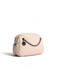 SJW BAGS LONDON - Neutrals Carlton Vegan Leather Quilted Handbag - Lyst