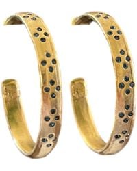 Sccollection - June Rhinestone Hoops - Lyst