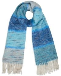 Saachi - Cozy Oversized Fringe Scarf - Lyst