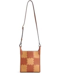 Orange Cube - Small Square Stitch Tote Bag - Lyst