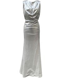 Imaatu - Oshun Glam Maxi Dress – Sculpting Faux Leather & Jersey Lining - Lyst