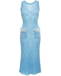 Andreeva - Rose Knit Dress - Lyst