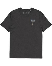 Anchor and Crew - Heather Cassette Monkey Organic Cotton Embroidered T-Shirt - Lyst