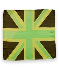 Gresham Blake - Union Flag Pocket Square - Lyst