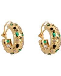 Bounkit - Fortuna Hoops Pierced - Lyst