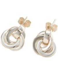 Posh Totty Designs - Baby Russian Charm Stud Earrings - Lyst