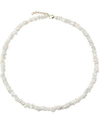 Kiri & Belle - Ayla Irregular Keshi Pearl Sterling Necklace - Lyst