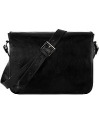Time Resistance - Leather Messenger Bag – The Stranger - Lyst