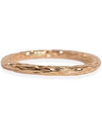Kate Koel - Stacking Textured Ring - Lyst