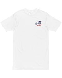 Anchor and Crew - Gustatory Originals Postcards From Sunday Heavy Cotton Embroidered T-Shirt - Lyst