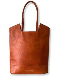 Lauren Reed Co - Neutrals The Carmen Leather Tote Bag - Lyst