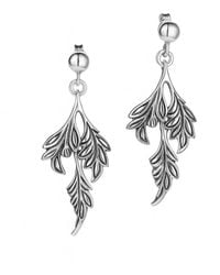 Unaloe - L' Avana Sterling Leaf Drop Earrings – Earrings For – Jewelry For - Lyst