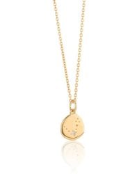 Auree - Inari Zodiac Pisces Gold Vermeil Necklace - Lyst