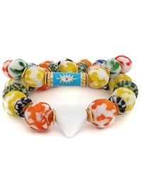 Ebru Jewelry - Love & Luck Evil Eye Beaded Bracelet Set - Lyst