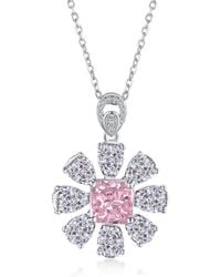 W.J.Y. STUDIO - Brilliant Diamond Sun Necklace - Lyst