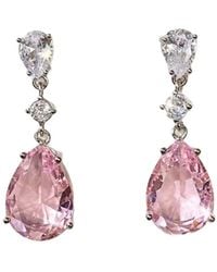 Chanel Joan Elkayam - Crystal Drop Dangle Earrings - Lyst