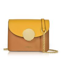 Le Parmentier - New Ondina Mini Color Block Shoulder Bag - Lyst