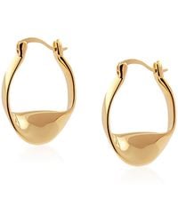 Cote Cache - Ocean Horizon Hoop Earrings - Lyst