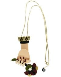 Gissa Bicalho - Handmade Acrylic Necklace Flower - Lyst