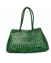 Rimini - Woven Vegan Leather Carry On Bag - Lyst
