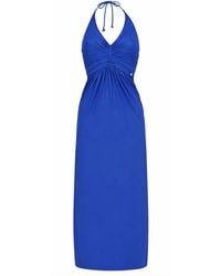 Chic by Lirette - Halter Dress Natural - Lyst