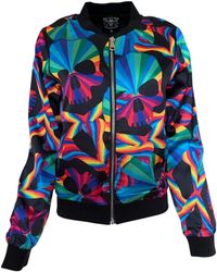 Any Old Iron - Skull Bomber Jacket - Lyst