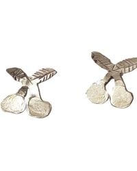 Lily Flo Jewellery - Cherries Earrings On Sterling - Lyst